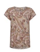 Sc-Fatana Tops T-shirts & Tops Short-sleeved Multi/patterned Soyaconcept