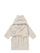 Lily Rabbit Bathrobe Morgenkåbe Badekåbe Grey Liewood