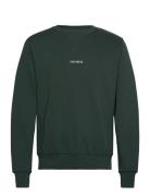 Dexter Sweatshirt Tops Sweatshirts & Hoodies Sweatshirts Green Les Deux