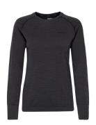 Core Dry Active Comfort Ls W Sport T-shirts & Tops Long-sleeved Black Craft