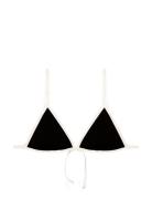 Cora Triangle Bikini Bra Swimwear Bikinis Bikini Tops Triangle Bikinitops Black Rethinkit