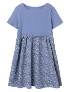 Nmfjopea Ss Dress Dresses & Skirts Dresses Casual Dresses Short-sleeved Casual Dresses Blue Name It