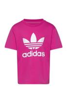 Trefoil Tee Sport T-Kortærmet Skjorte Pink Adidas Originals