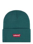 Levi's® Core Batwing Beanie Accessories Headwear Hats Beanie Green Levi's