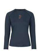 Elemental Long Sleeve 2.0 Sport T-shirts & Tops Long-sleeved Blue Johaug