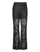 Toby - Delicate Lace Bottoms Trousers Flared Black Day Birger Et Mikkelsen