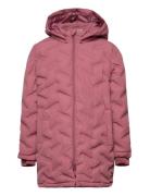 Jacket Quilted Foret Jakke Pink Minymo