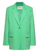 Ankermd Blazer Blazers Single Breasted Blazers Green Modström