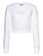 F-Slimmy-Od Sweat-Shirt Tops Sweatshirts & Hoodies Sweatshirts White Diesel