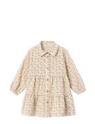 Nmflacy Ls Loose Dress Lil Dresses & Skirts Dresses Casual Dresses Long-sleeved Casual Dresses Beige Lil'Atelier