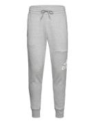 Essentials French Terry Tapered Cuff Logo Pants Sport Sweatpants Grey Adidas Sportswear