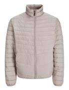 Jjestate Packable Puffer Collar Noos Tynd Jakke Beige Jack & J S