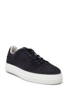 Slhdavid Chunky Suede Sneaker Noos Low-top Sneakers Blue Selected Homme