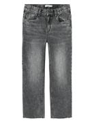 Nkfrose Wide Jeans 9417-Tk Noos Bottoms Jeans Regular Jeans Grey Name It