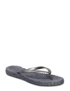 Flipflop With Glitter Shoes Summer Shoes Sandals Flip Flops Silver Ilse Jacobsen