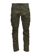 Rovic Zip 3D Regular Tapered Bottoms Trousers Cargo Pants Green G-Star RAW