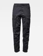 Rovic Zip 3D Regular Tapered Bottoms Trousers Cargo Pants Black G-Star RAW