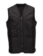 Barbour Polarquilt Waistcoat/Zip-In Liner Designers Vests Black Barbour