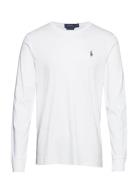 Custom Slim Fit Soft Cotton T-Shirt Designers T-Langærmet Skjorte White Polo Ralph Lauren