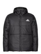 Bsc 3-Stripes Hooded Insulated Jacket Sport Jackets Padded Jackets Black Adidas Sportswear