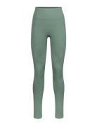 Sculpt Seamless Tights Sport Running-training Tights Seamless Tights Green Johaug