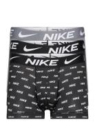 Trunk 3Pk Sport Boxers Black NIKE Underwear