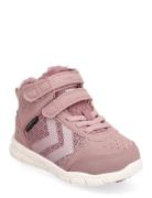 Crosslite Winter Mid Tex Jr Sport Winter Boots Winter Boots W. Velcro Pink Hummel