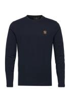 Belstaff Long Sleeved T-Shirt Dark Ink Designers T-Langærmet Skjorte Black Belstaff