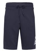 Essentials Big Logo French Terry Short Sport Shorts Sweat Shorts Navy Adidas Sportswear