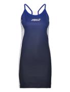 Racerback Sporty Dress Sport Short Dress Blue Adidas Originals