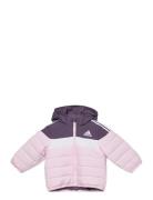 In F Pad Jkt Sport Jackets & Coats Puffer & Padded Purple Adidas Sportswear