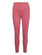 Adidas Yoga Studio 7/8 Leggings Bottoms Running-training Tights Pink Adidas Performance