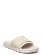 Slide Monogram Tpu Ml Wn Shoes Summer Shoes Sandals Pool Sliders Cream Calvin Klein