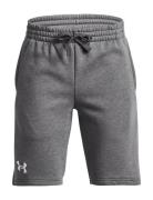 Ua Rival Fleece Shorts Sport Shorts Grey Under Armour