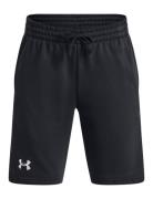 Ua Rival Fleece Shorts Sport Shorts Black Under Armour