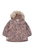 Jacket Mathilde Tech Outerwear Jackets & Coats Winter Jackets Pink Wheat