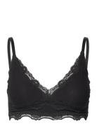 Rwbarbados Lace Bra Lingerie Bras & Tops Soft Bras Non Wired Bras Black Rosemunde