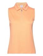 Peoria Sl Polo Shirt Tops T-shirts & Tops Polos Orange Daily Sports