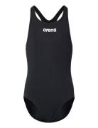 Girl's Team Swimsuit Swim Pro Sport Swimsuits Black Arena