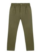 Rochefoucauld Nb Designers Trousers Chinos Khaki Green Maison Labiche Paris