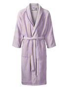 Naram Bathrobe - Lilac & Neon Yellow Home Textiles Bathroom Textiles Robes Purple Bongusta