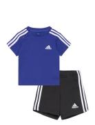 I 3S Sport Set Sport Sets With Short-sleeved T-shirt Blue Adidas Performance