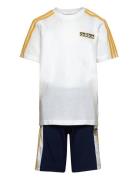 Short Tee Set Sport Sets With Short-sleeved T-shirt White Adidas Originals