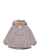 Wang Fleece Lined Winter Jacket. Grs Outerwear Jackets & Coats Winter Jackets Grey Mini A Ture