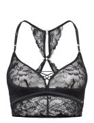 Patrice Bralette Lingerie Bras & Tops Soft Bras Non Wired Bras Black Hunkemöller