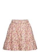 Skirt Flower Woven Dresses & Skirts Skirts Midi Skirts Pink En Fant