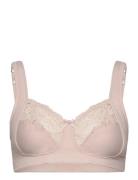 Delight Soft Bra, Puder Lingerie Bras & Tops Soft Bras Non Wired Bras Beige Swegmark