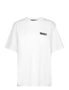 Enzyme T-Shirt W. Logo Designers T-shirts & Tops Short-sleeved White ROTATE Birger Christensen