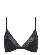 Ll Triangle Lingerie Bras & Tops Soft Bras Non Wired Bras Navy Tommy Hilfiger