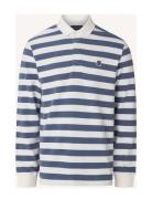 Ron Bretton Rugby Shirt Tops Polos Long-sleeved Blue Lexington Clothing